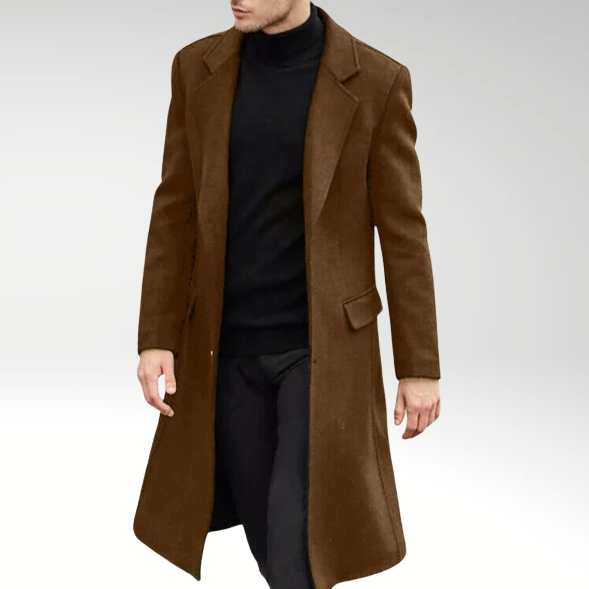 Matior™ | Luxe Men's Autumn Overcoat