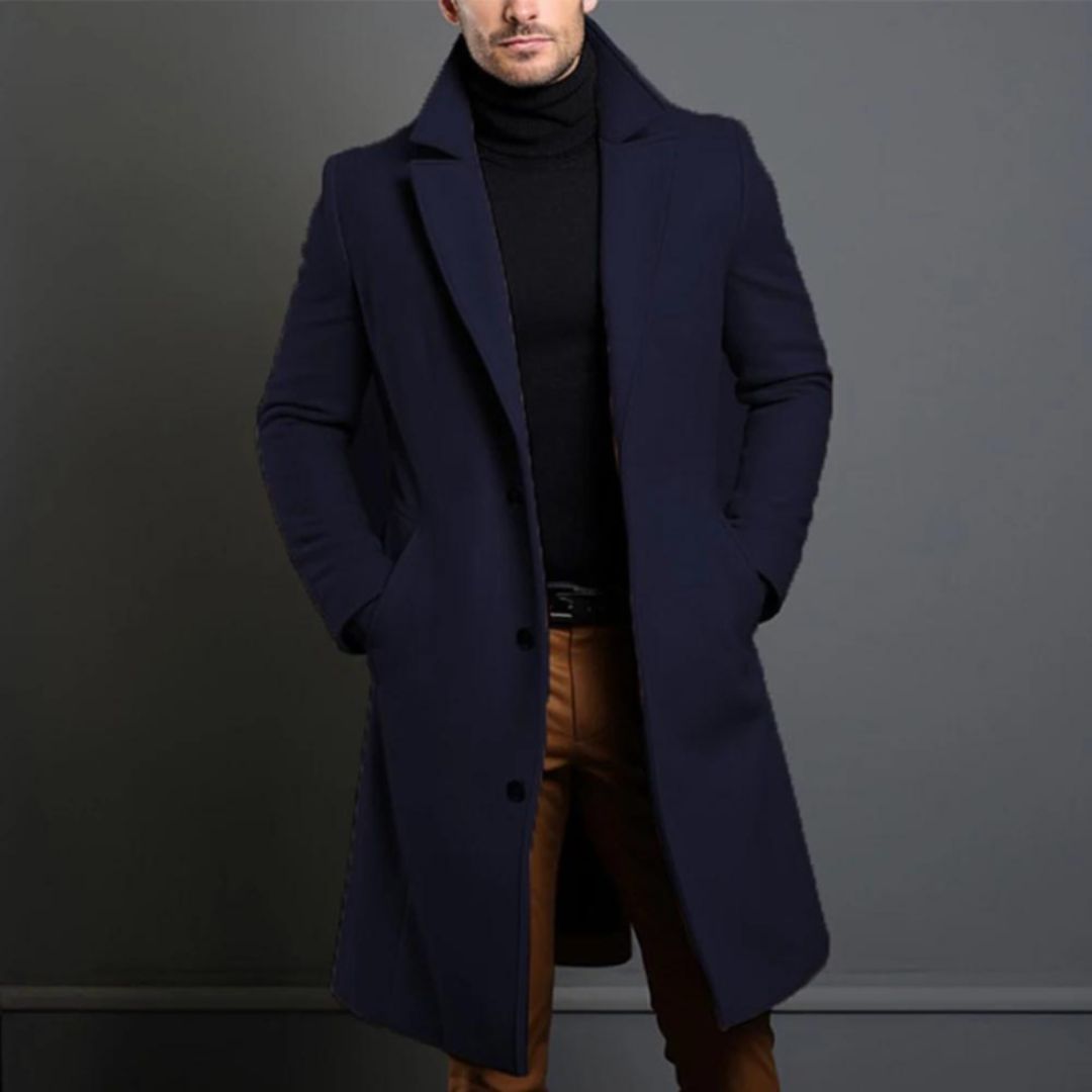 Matior™ | Men's Wool Trench