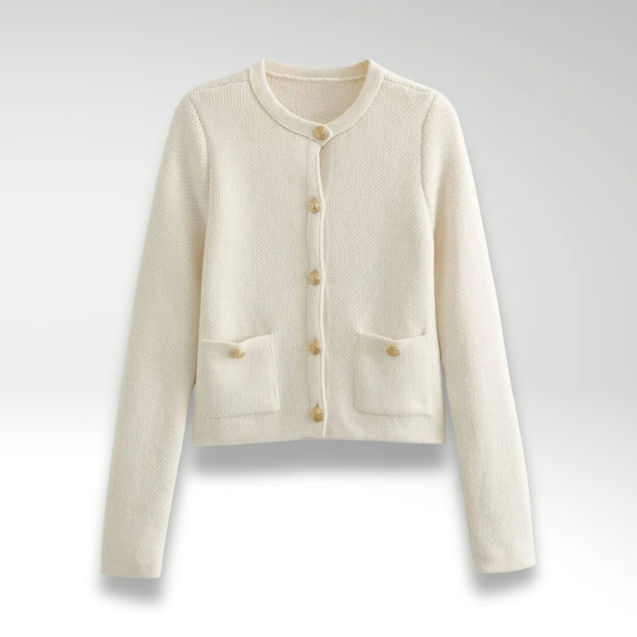 Matior™ | Elegant Knit Button-Up Cardigan