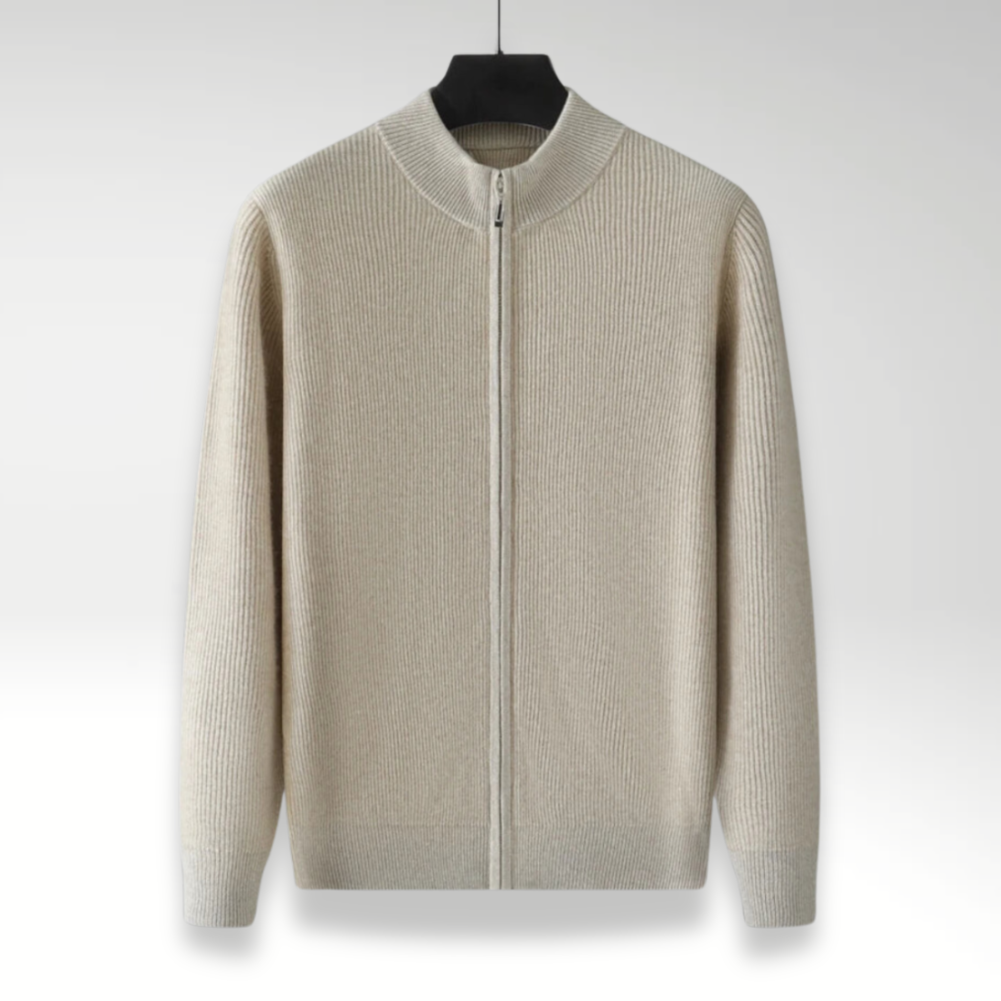 Matior™ | Classic Cashmere Mock Neck Men’s Pullover