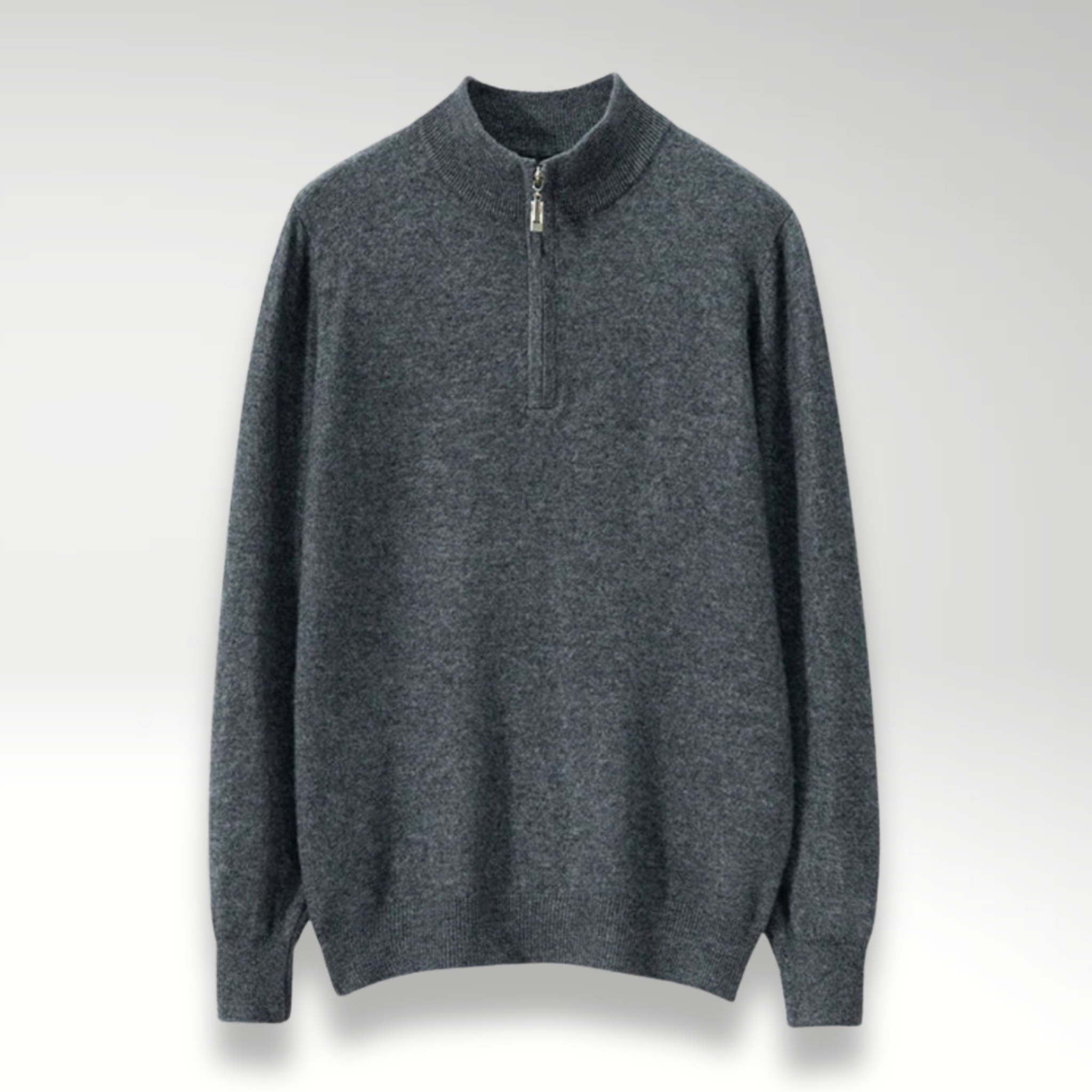 Matior™ | Classic Cashmere Men's Zip Pullover