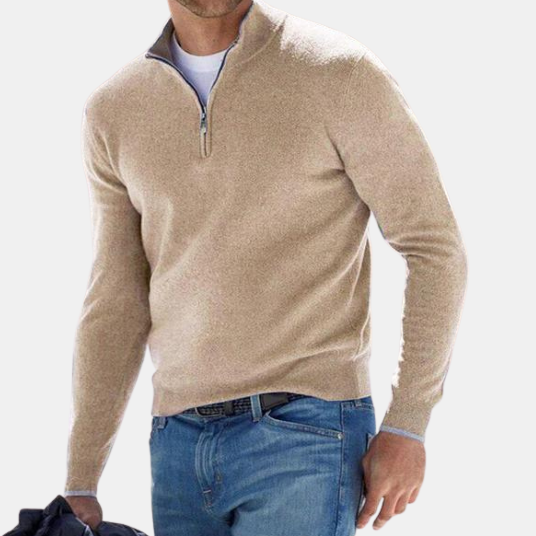 Matior™ | Versatile Zip-Up Sweater