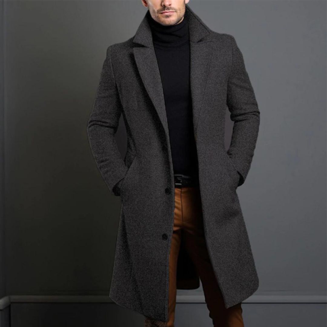 Matior™ | Men's Wool Trench