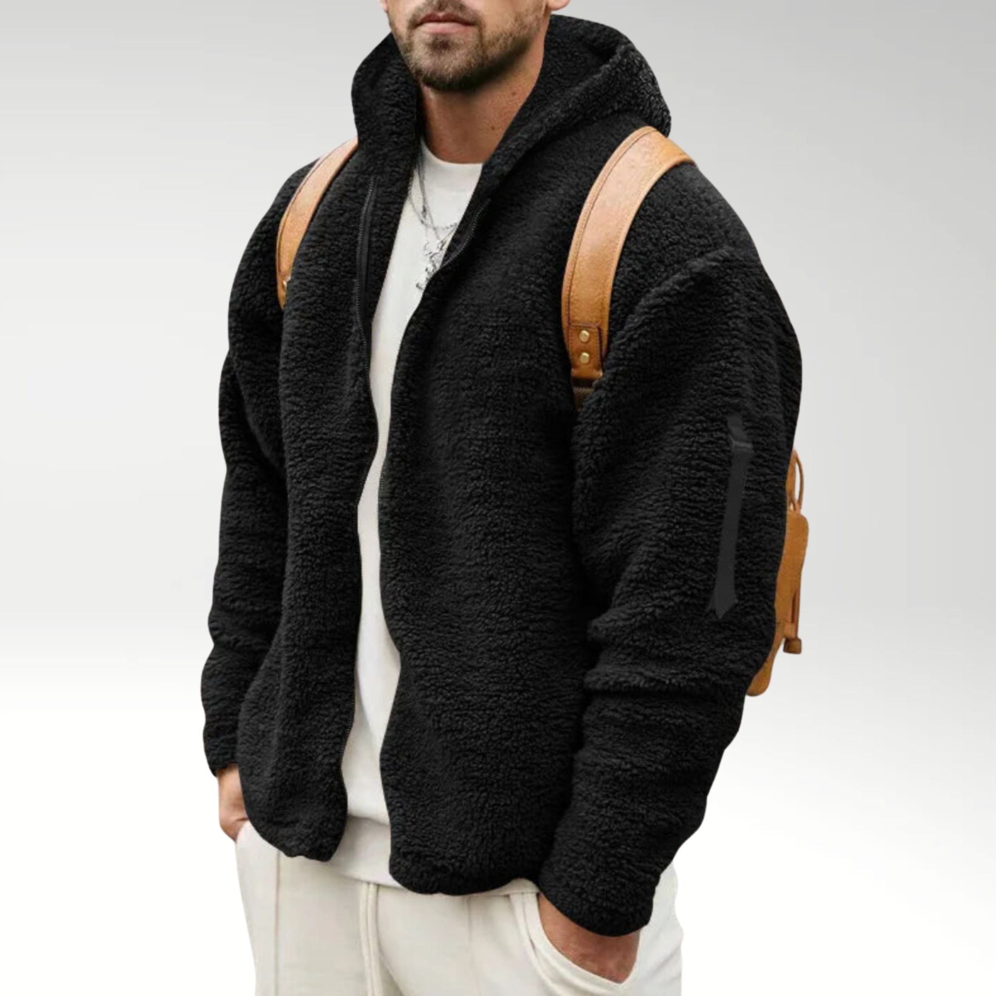 Matior™ | Double-Sided Fleece Hooded Jacket