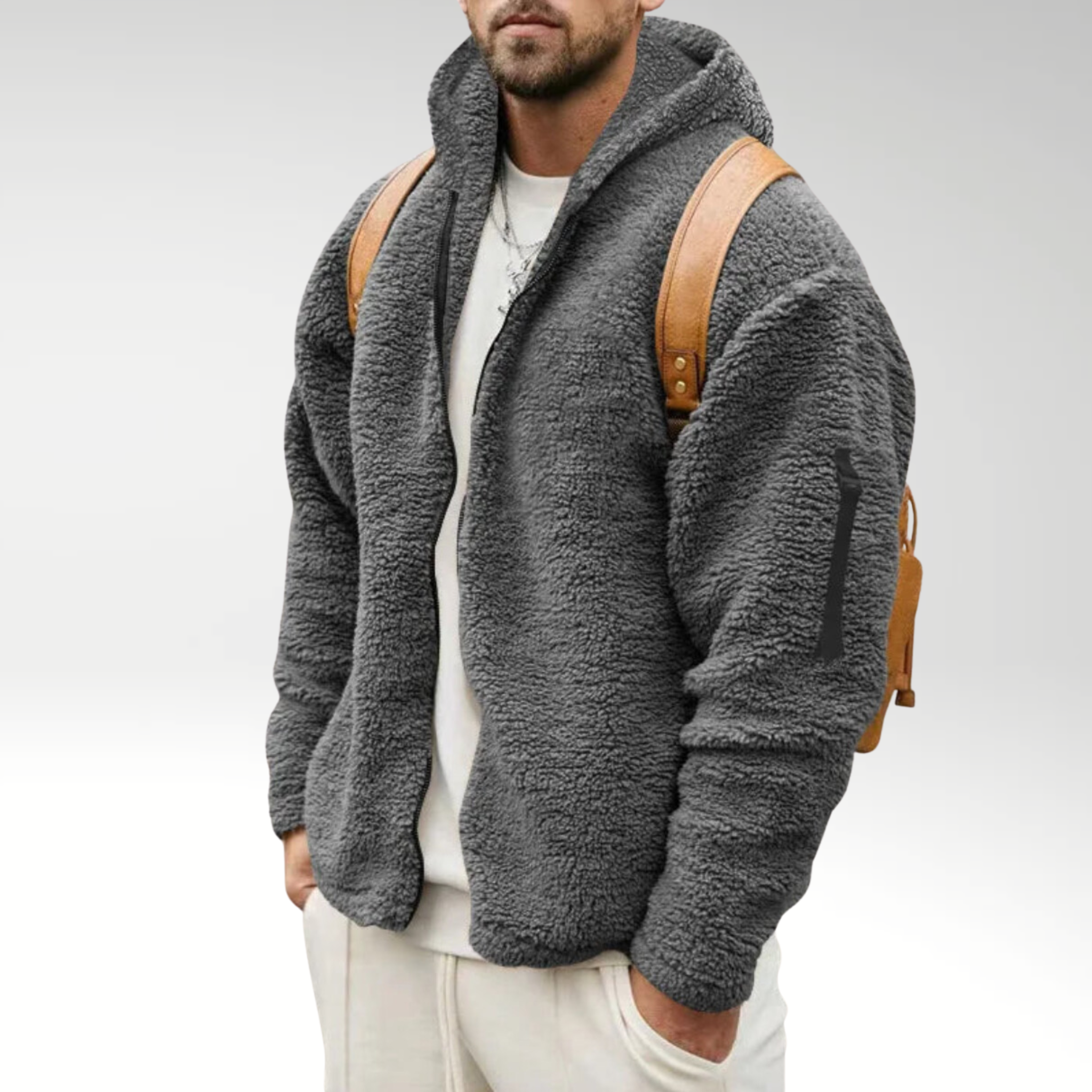 Matior™ | Double-Sided Fleece Hooded Jacket