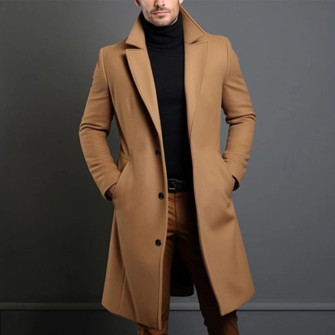 Matior™ | Men's Wool Trench