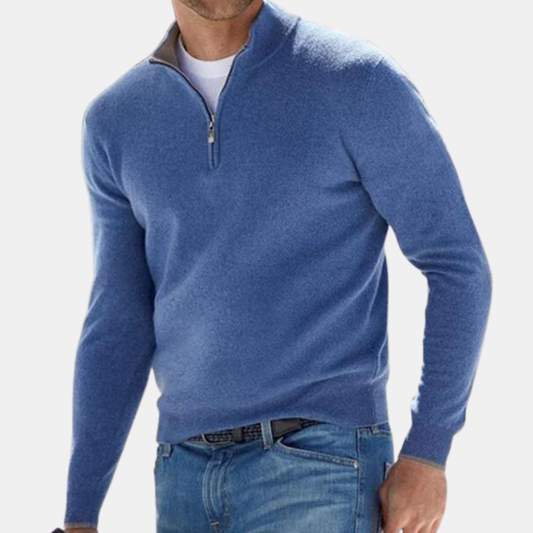 Matior™ | Versatile Zip-Up Sweater