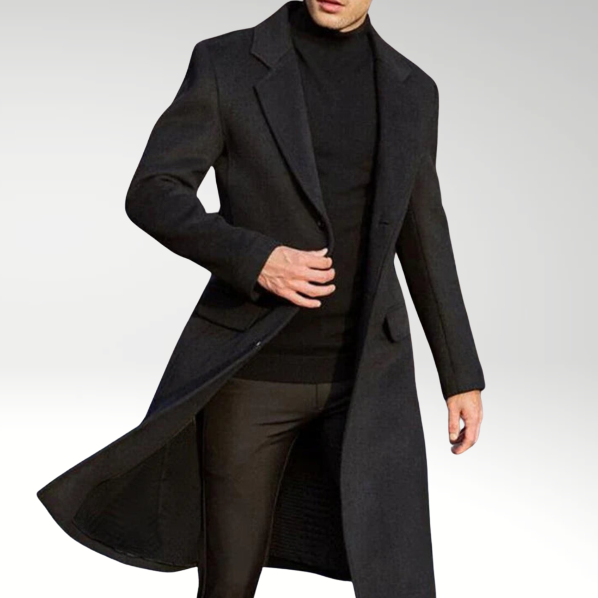 Matior™ | Luxe Men's Autumn Overcoat