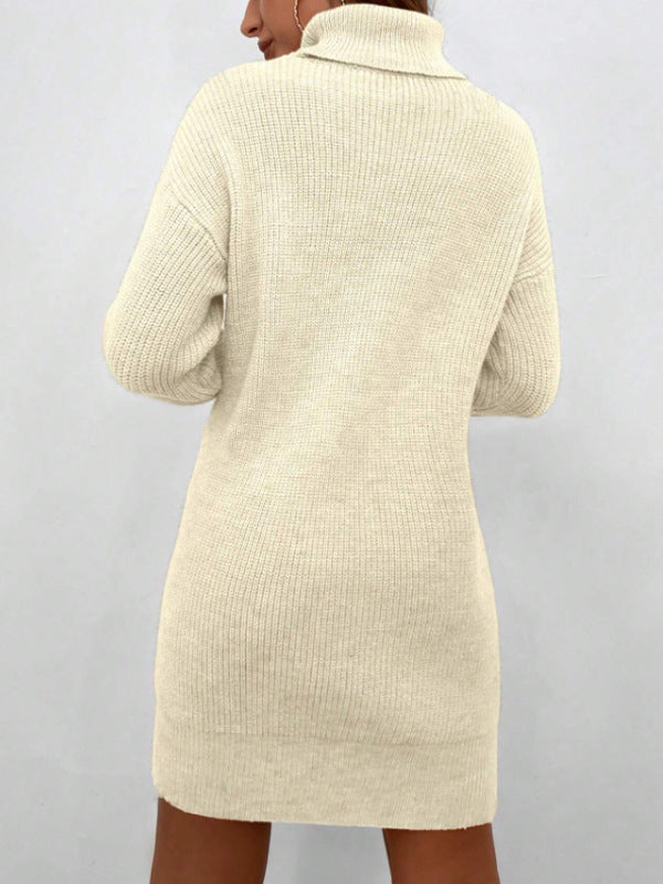 Matior™ | Viral Turtle Neck Sweater Dress