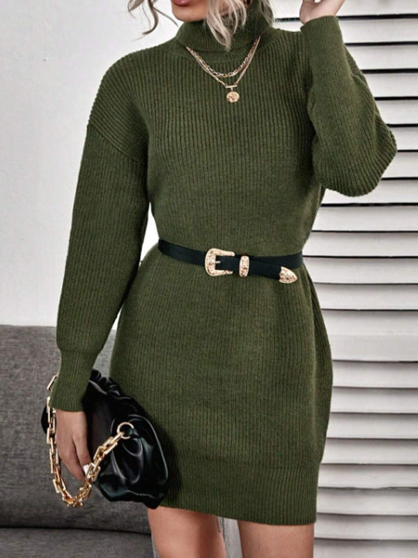 Matior™ | Viral Turtle Neck Sweater Dress