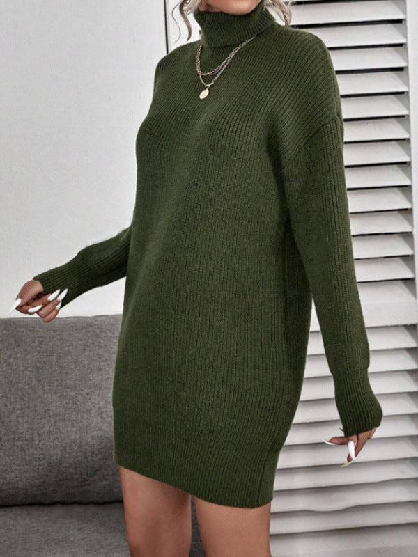 Matior™ | Viral Turtle Neck Sweater Dress