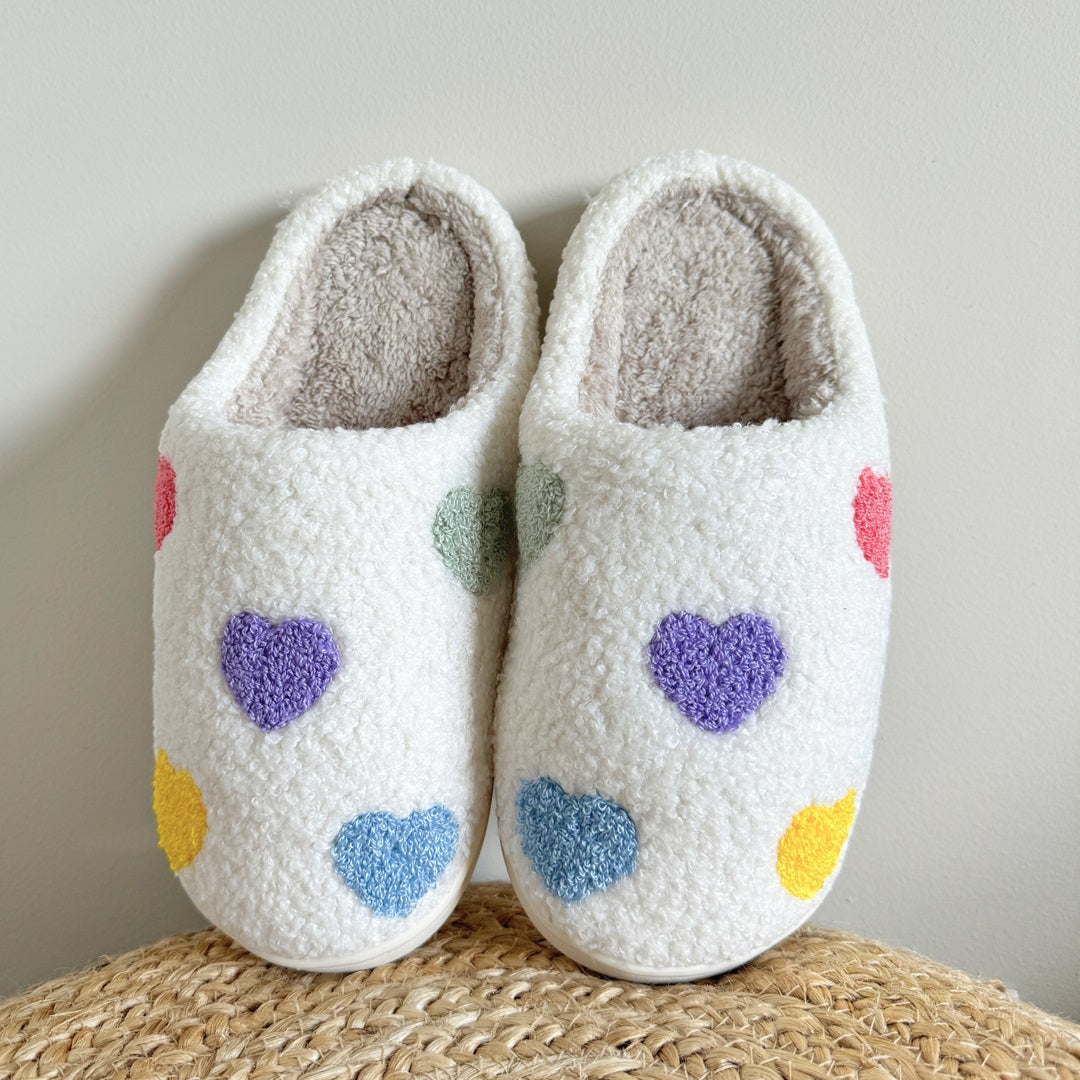 Matior™ | Colourful Heart Slippers