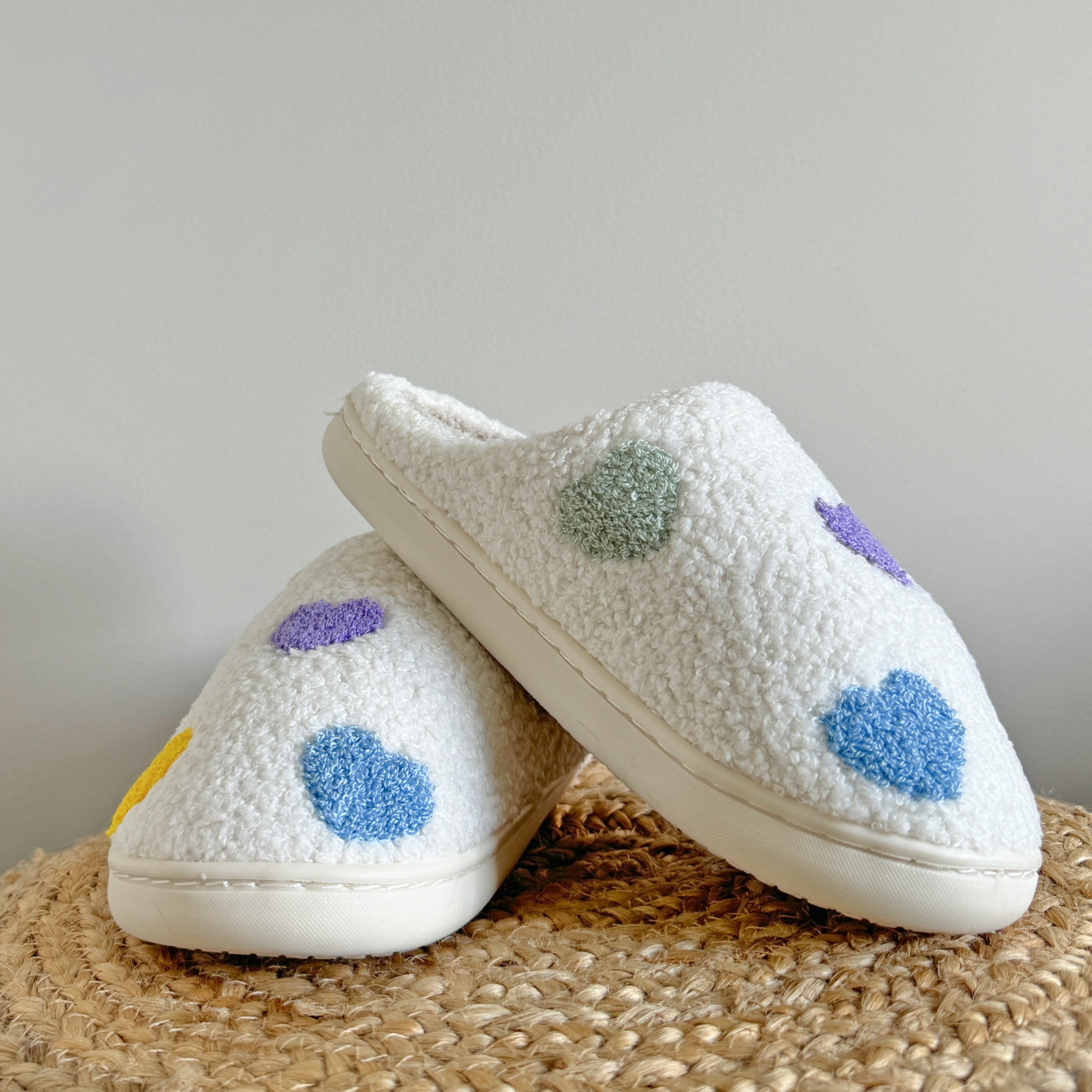 Matior™ | Colourful Heart Slippers