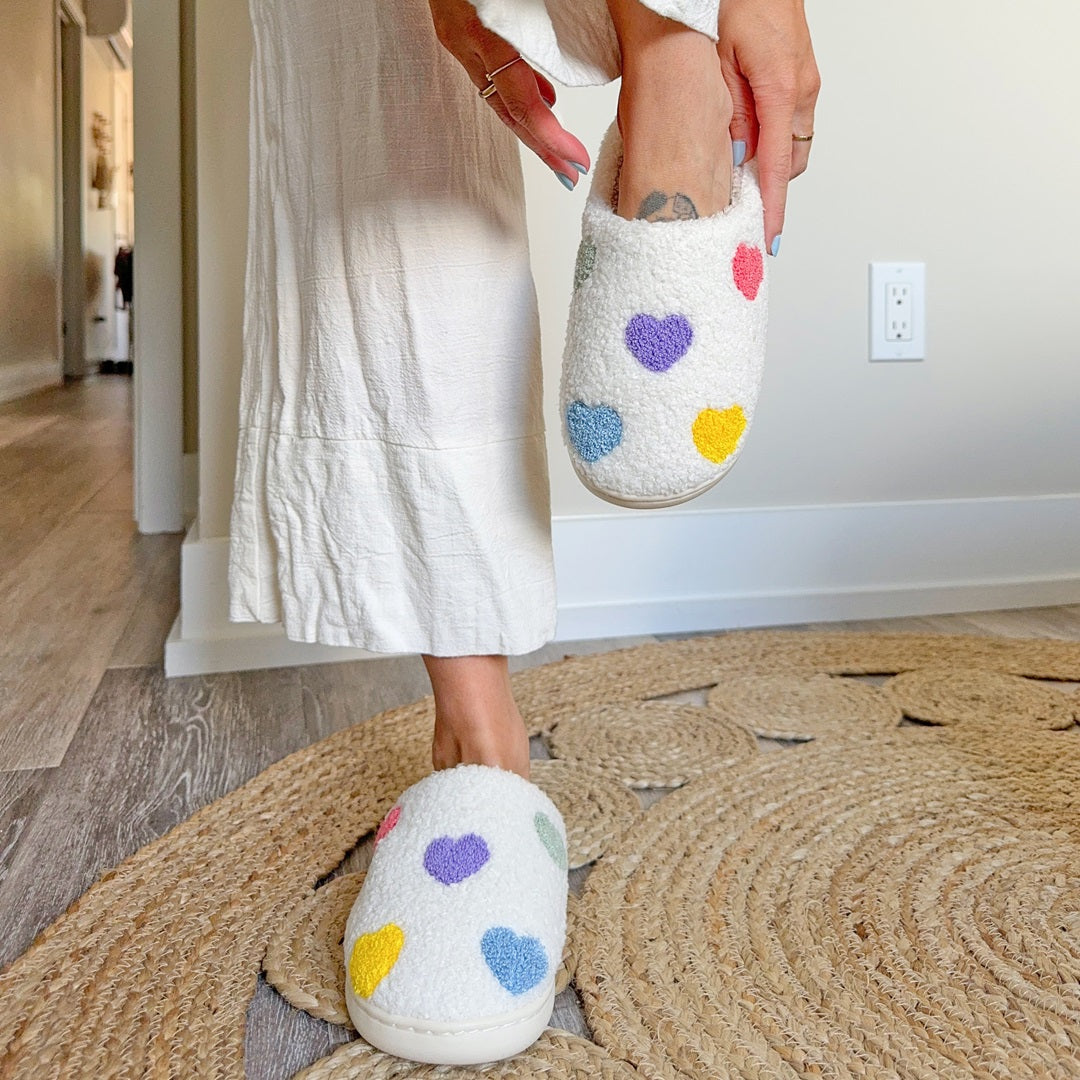 Matior™ | Colourful Heart Slippers