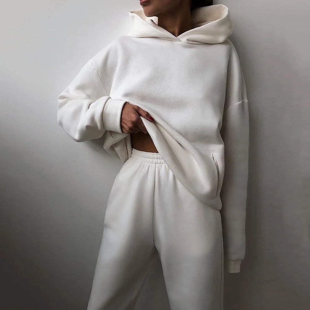 Matior™ | Luxe Serenity Tracksuit Two Piece Set