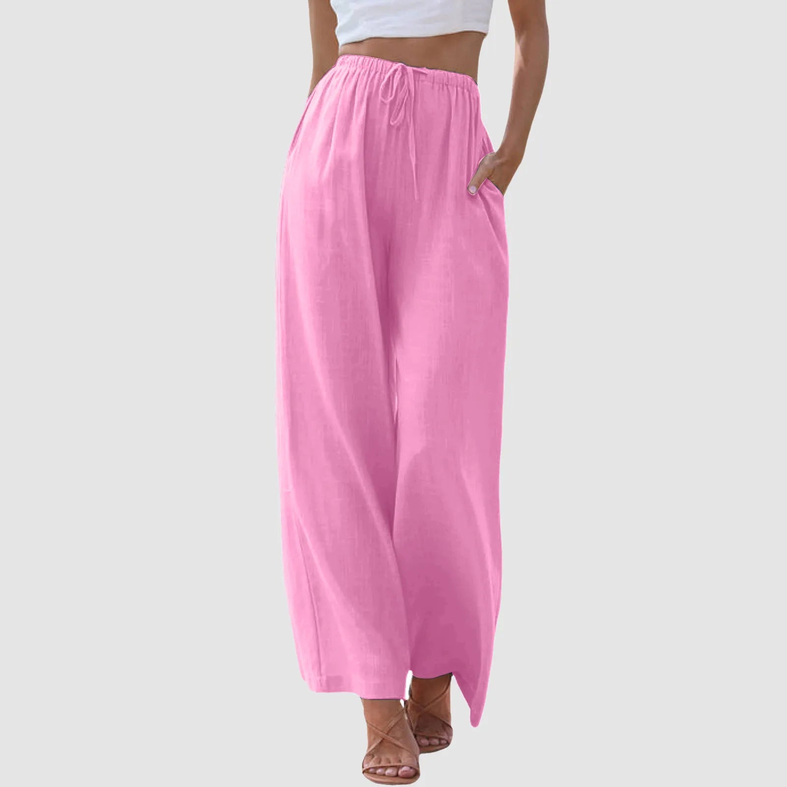 Matior™ | High-Waisted Wide Leg Lounge Pants