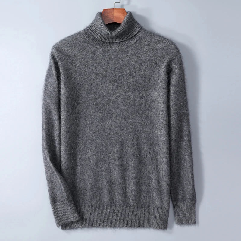 Matior™ | Premium Mink Cashmere Long Sleeve Sweater