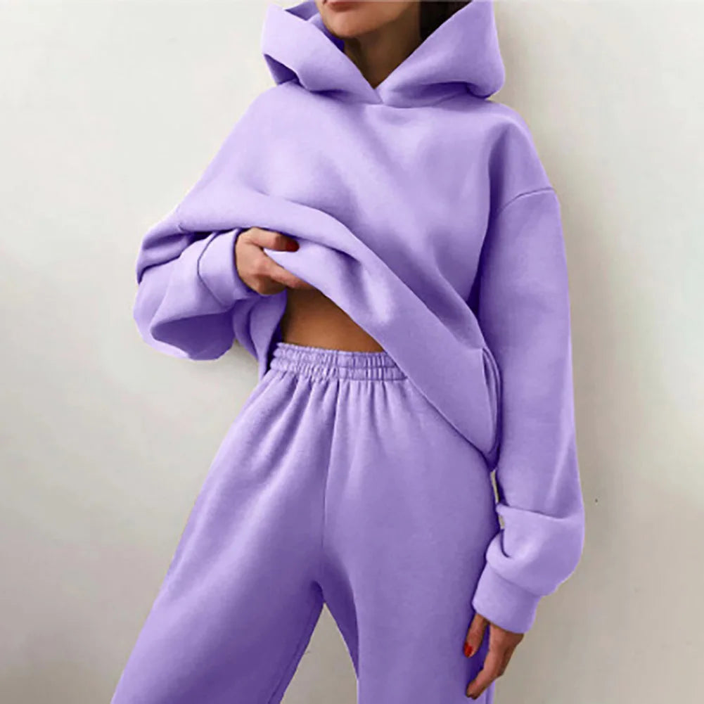 Matior™ | Luxe Serenity Tracksuit Two Piece Set