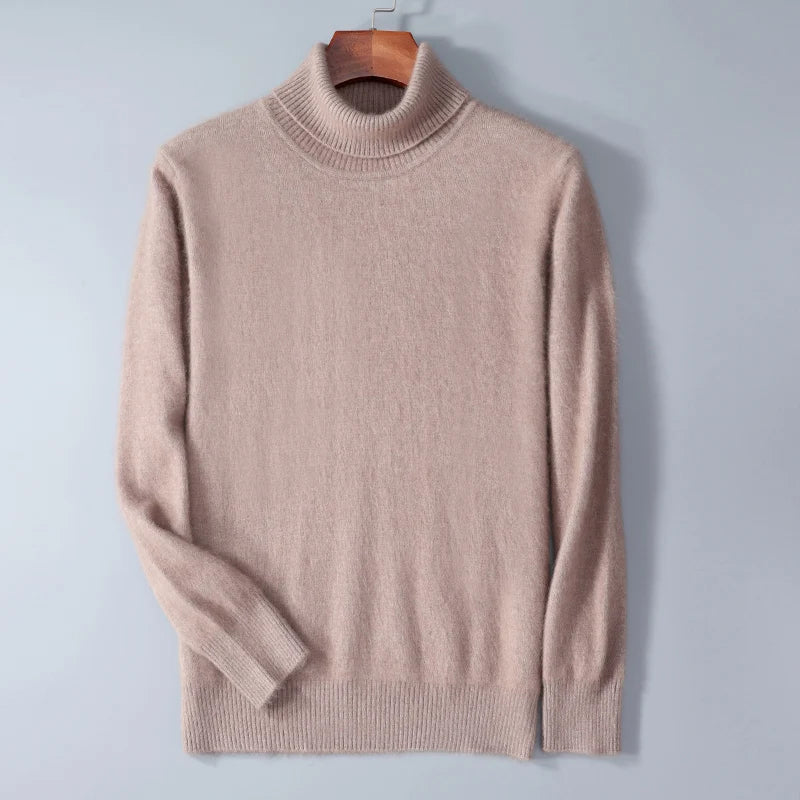 Matior™ | Premium Mink Cashmere Long Sleeve Sweater