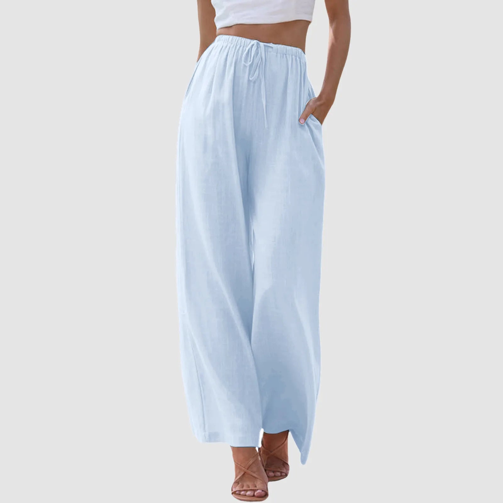 Matior™ | High-Waisted Wide Leg Lounge Pants