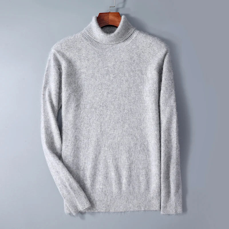 Matior™ | Premium Mink Cashmere Long Sleeve Sweater