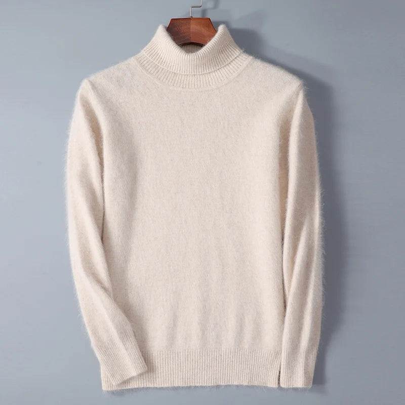 Matior™ | Premium Mink Cashmere Long Sleeve Sweater