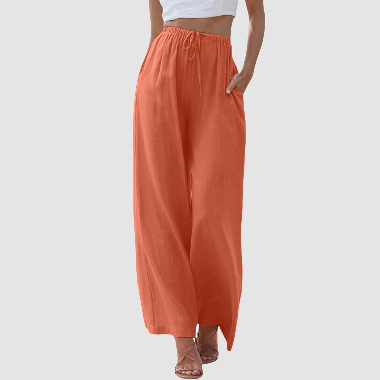 Matior™ | High-Waisted Wide Leg Lounge Pants