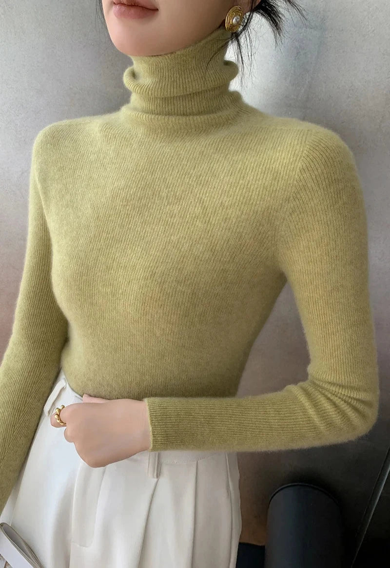 Matior™ | Luxe Cashmere High-Neck Sweater