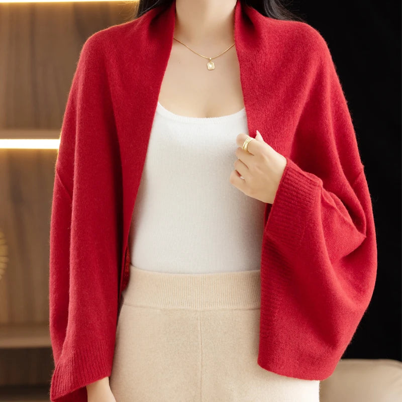 Matior™ | 2-in-1 Cashmere Shawl & Cardigan