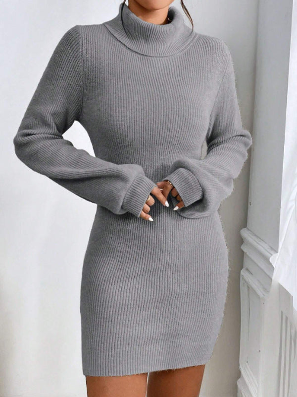 Matior™ | Viral Turtle Neck Sweater Dress