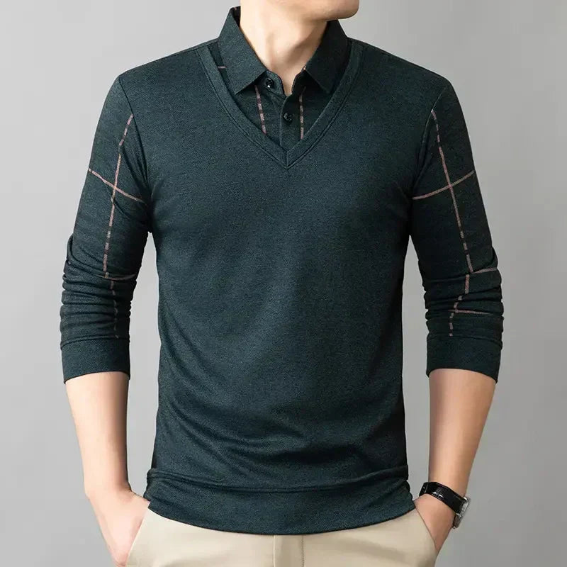 Matior™ | Two-Piece Polo Sweater Vest